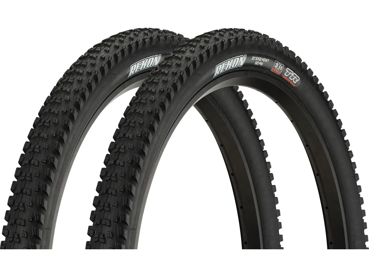 Maxxis Rekon Dual EXO WT TR 27,5" Faltreifen 2er Set, Schwarz, 27.5 x 2.4 Maxxis Rekon Dual EXO WT TR 27,5" Faltreifen 2er Set, Schwarz, 27.5 x 2.4