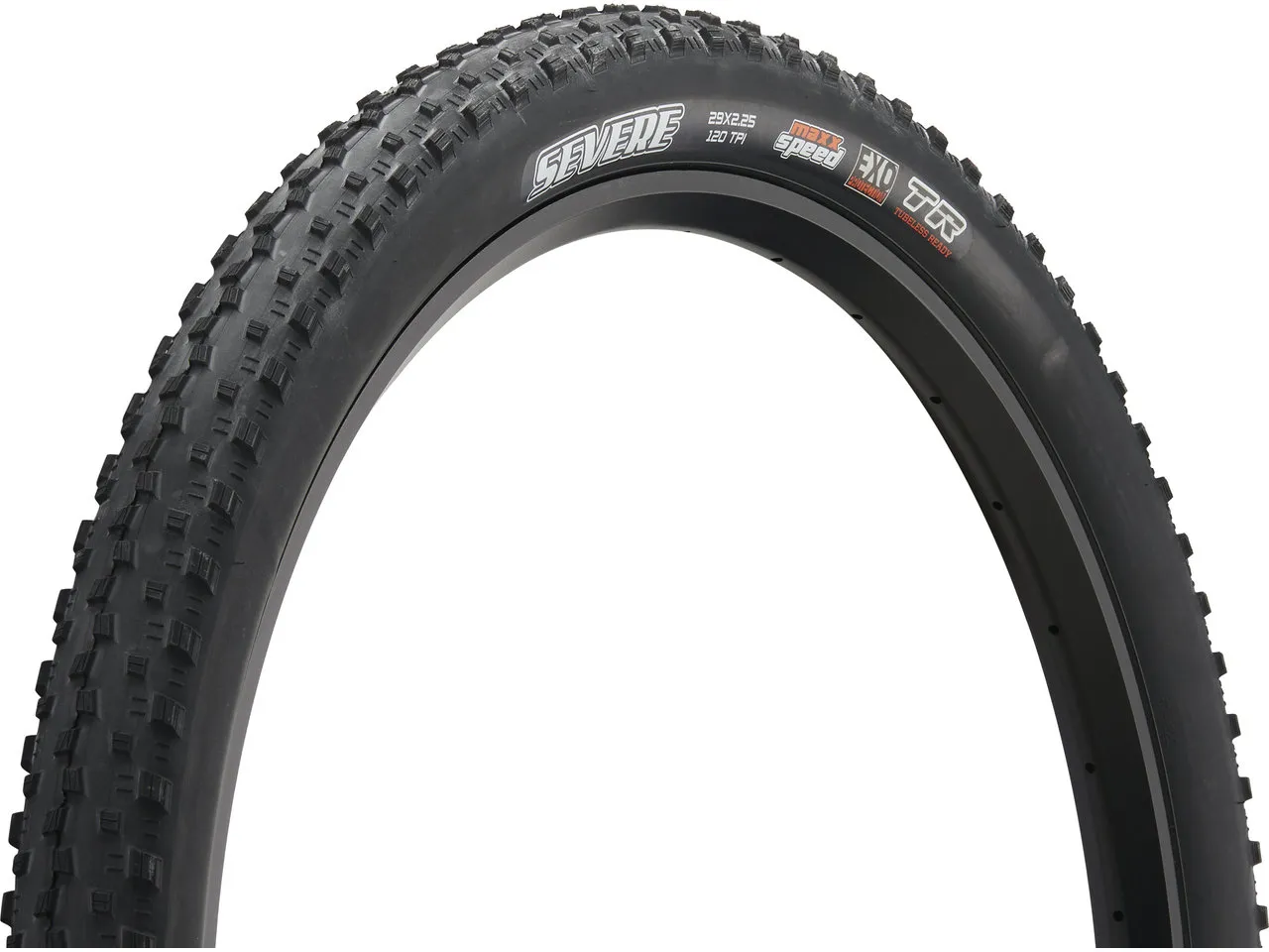 Maxxis Severe MaxxSpeed EXO TR 29" Faltreifen, Schwarz, 29 x 2.25 Maxxis Severe MaxxSpeed EXO TR 29" Faltreifen, Schwarz, 29 x 2.25