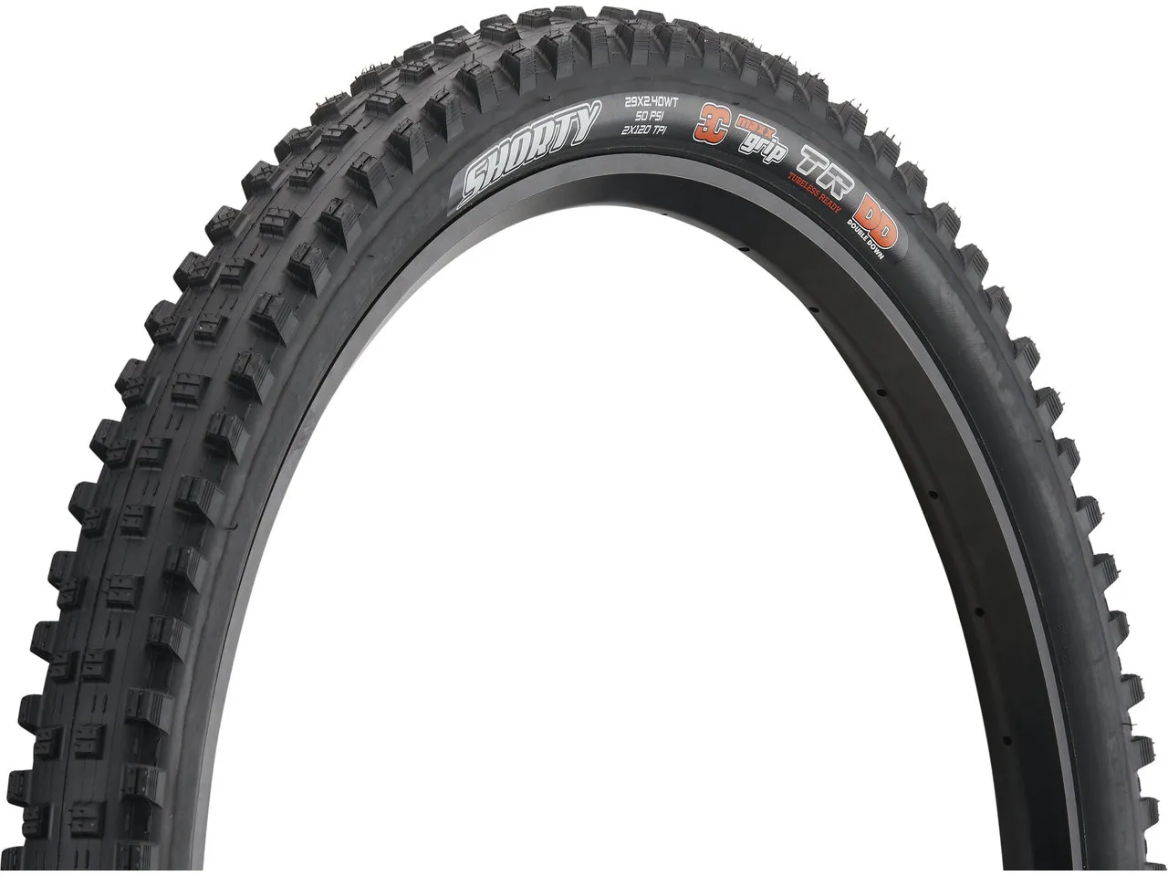 Maxxis Shorty 3C MaxxGrip DD WT TR 29" Faltreifen Maxxis Shorty 3C MaxxGrip DD WT TR 29" Faltreifen