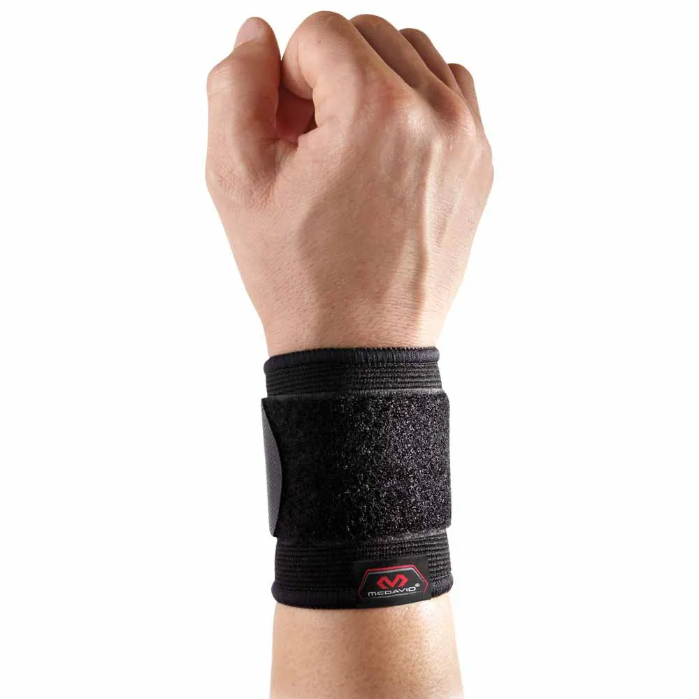 McDavid Wrist Sleeve/adjustable/elastic Handgelenkband, Black, L/XL McDavid Wrist Sleeve/adjustable/elastic Handgelenkband, Black, L/XL