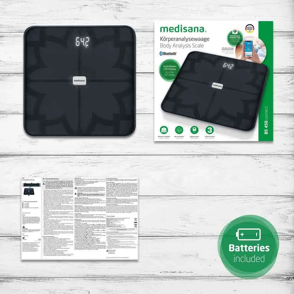Medisana Bs 450 Waage, White, One Size