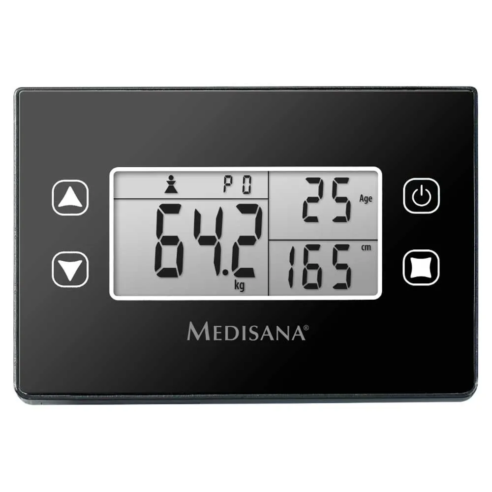 Medisana Bs460 Waage, Black, One Size Medisana Bs460 Waage, Black, One Size