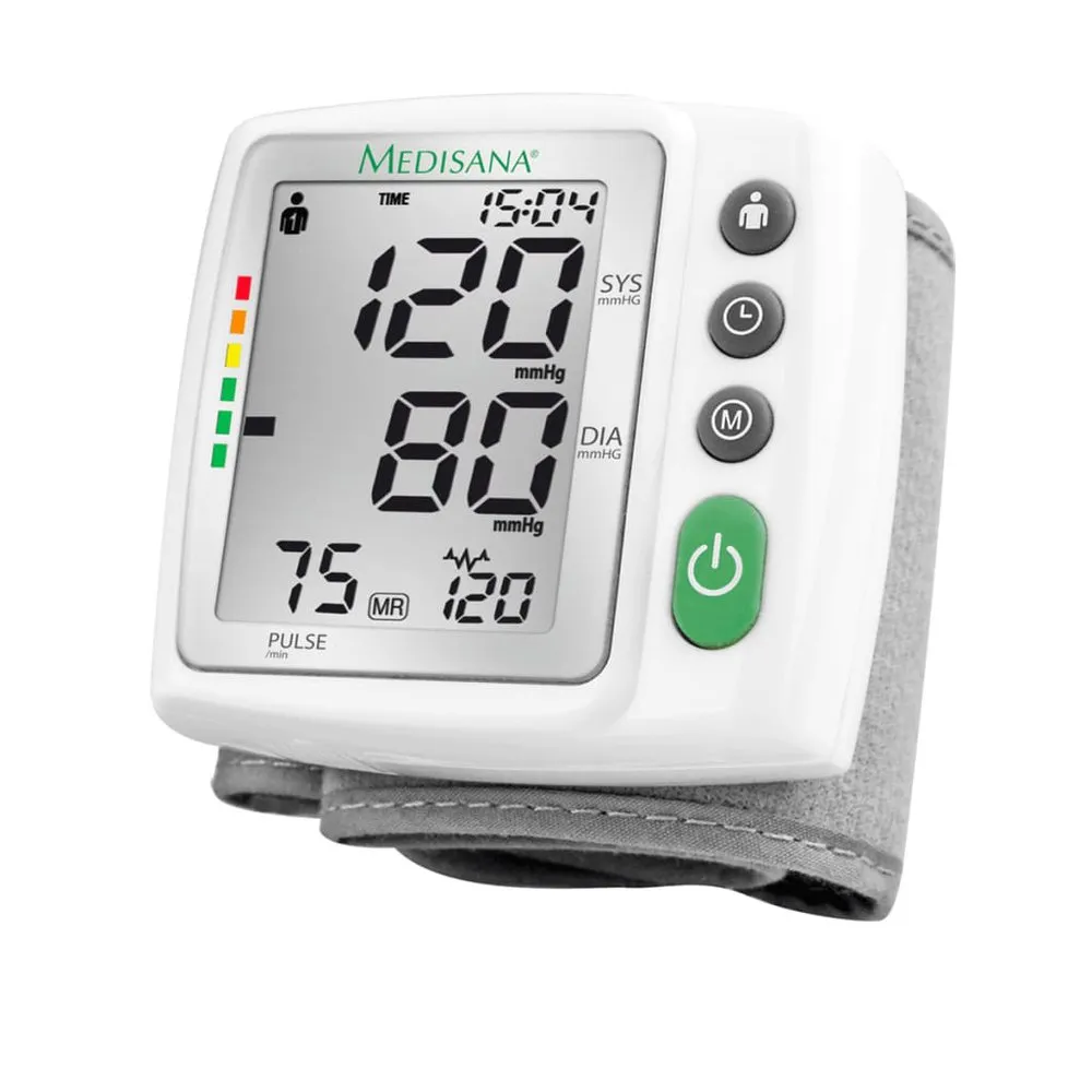 Medisana Handgelenk-blutdruckmessgerät Bw 315 Weiß 51072, White, One Size Medisana Handgelenk-blutdruckmessgerät Bw 315 Weiß 51072, White, One Size