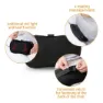 Medisana Mc 200 Massagekissen, Black, One Size