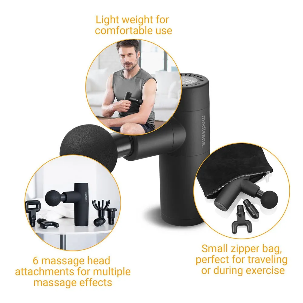 Medisana Mg 150 Massagepistole, Black, One Size Medisana Mg 150 Massagepistole, Black, One Size
