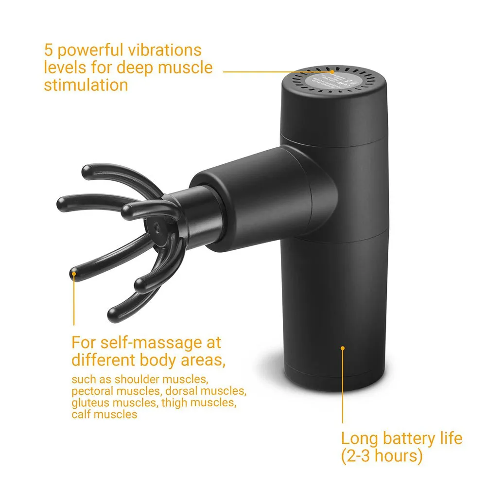 Medisana Mg 150 Massagepistole, Black, One Size Medisana Mg 150 Massagepistole, Black, One Size