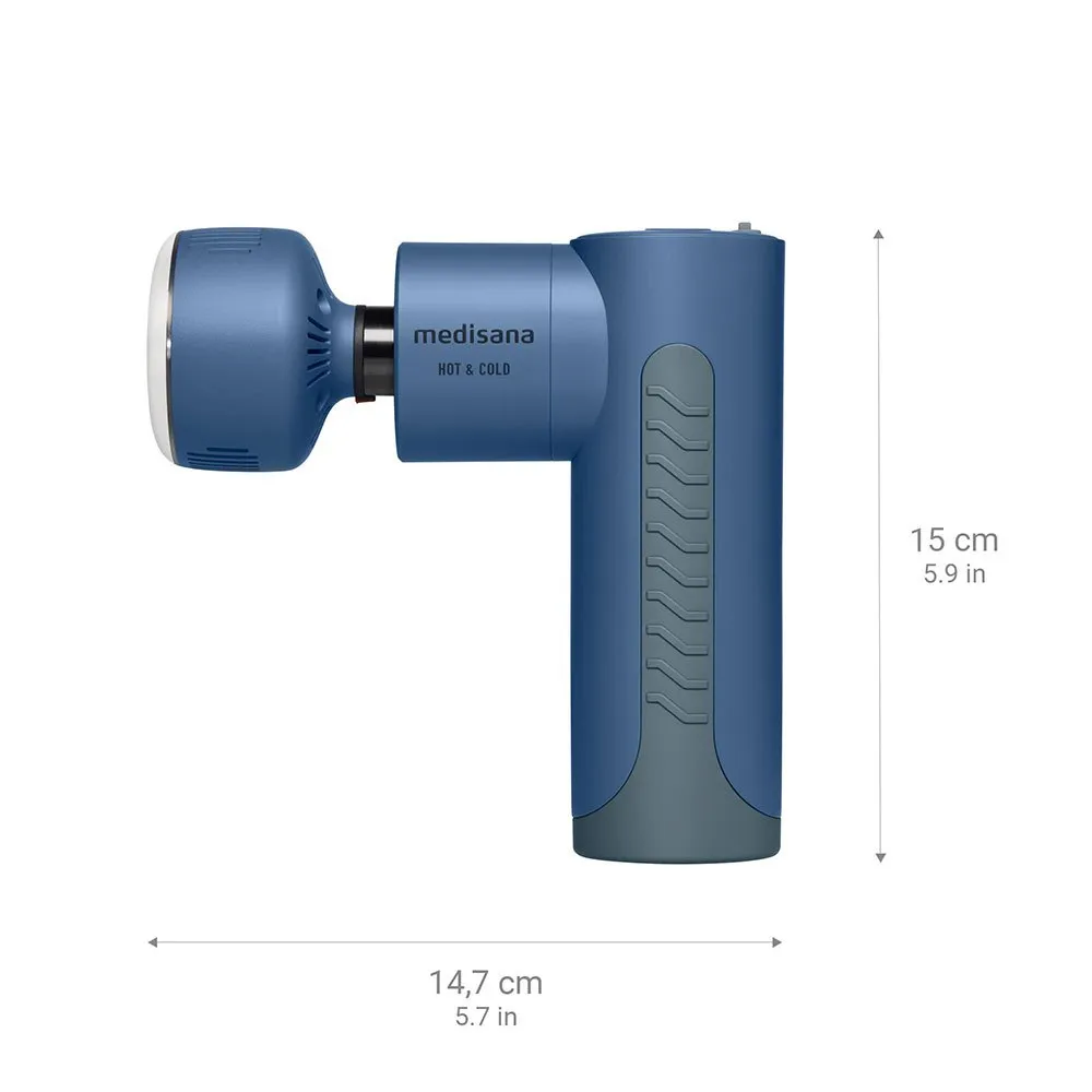 Medisana Mg 600 Hot And Cold Massagepistole, Blue, One Size Medisana Mg 600 Hot And Cold Massagepistole, Blue, One Size