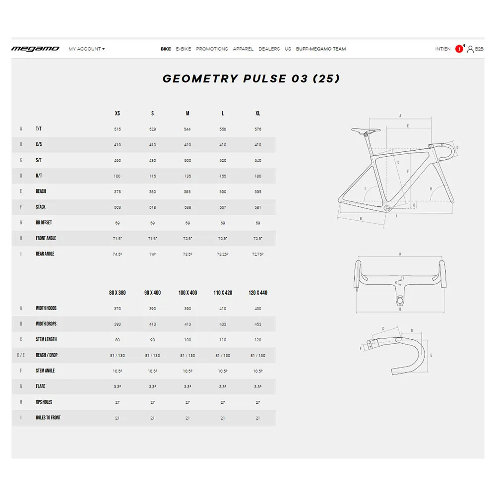 Megamo Pulse 03 Ultegra Di2 2025 Rennrad Megamo Pulse 03 Ultegra Di2 2025 Rennrad