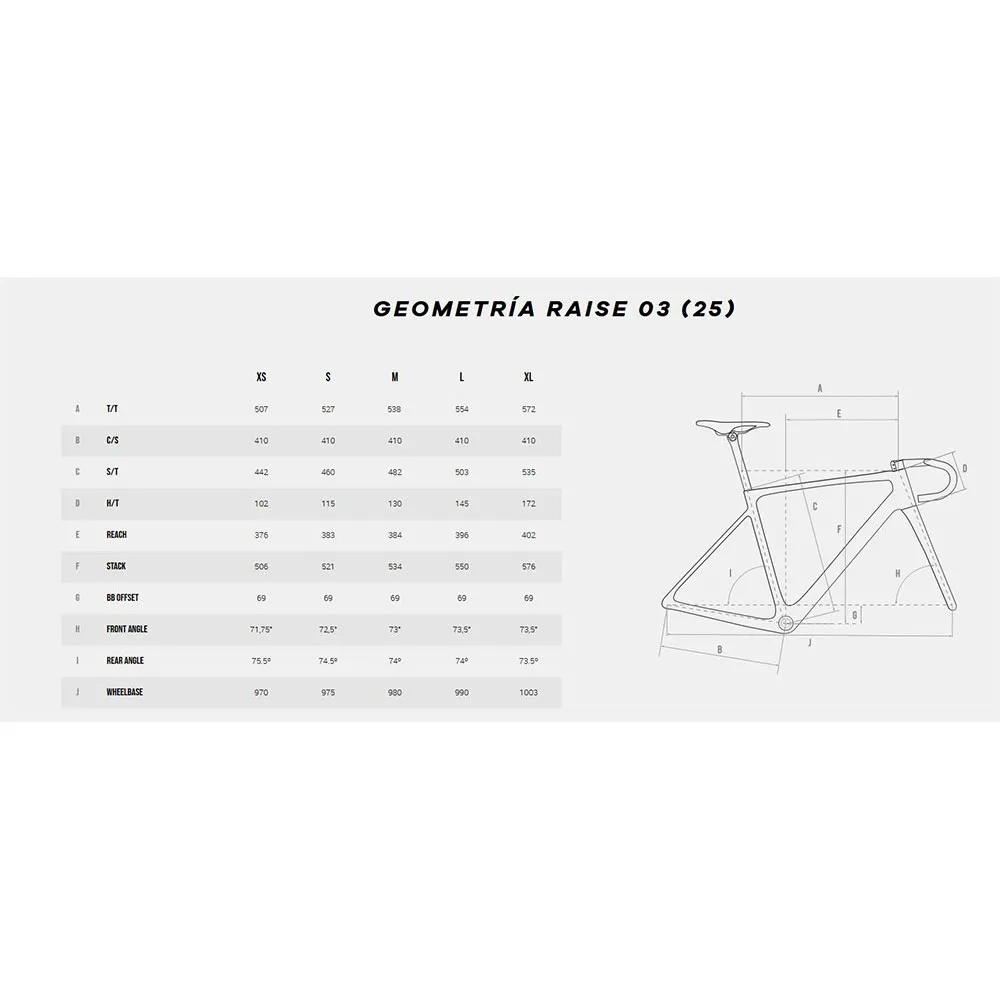 Megamo Raise 03 Ultegra Di2 2025 Rennrad Megamo Raise 03 Ultegra Di2 2025 Rennrad