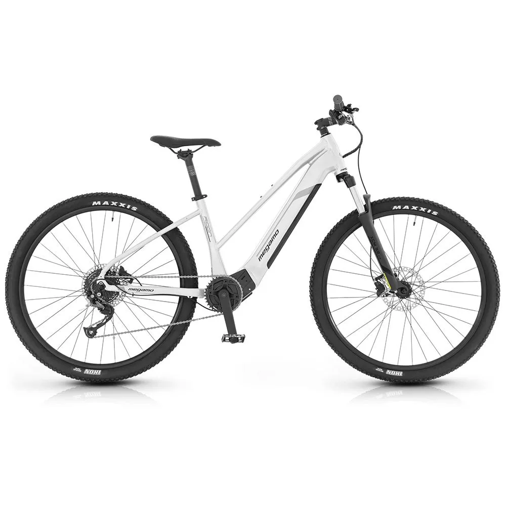 Megamo Ridon Low 630 05 29´´ Altus 2023 Elektrische Mountainbike, White, L, 630Wh