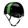 Straight green black