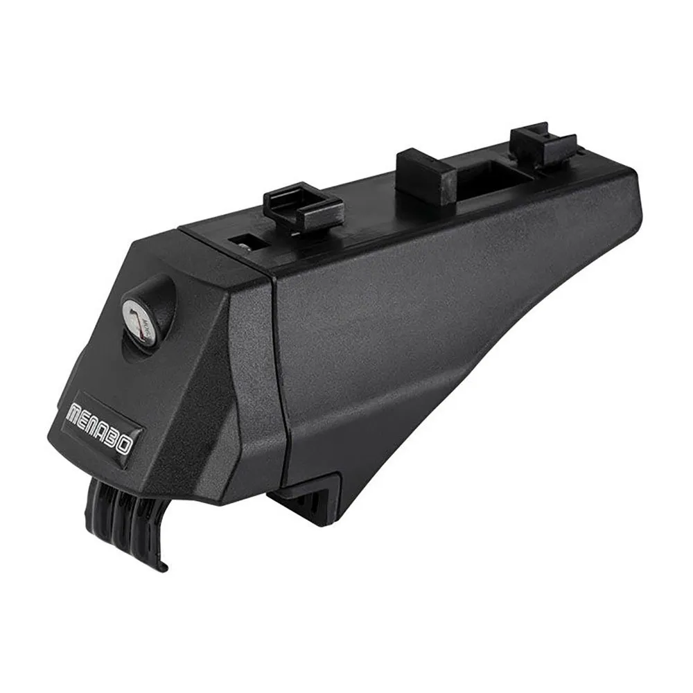 Menabo Alfa High Car Roof Bars Integrated/raised Rails Klemme, Black, One Size Menabo Alfa High Car Roof Bars Integrated/raised Rails Klemme, Black, One Size