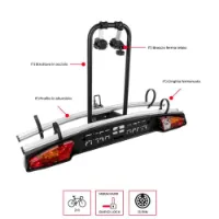 Menabo Merak Type S Fahrradständer Für 2 Fahrräder Menabo Merak Type S Fahrradständer Für 2 Fahrräder