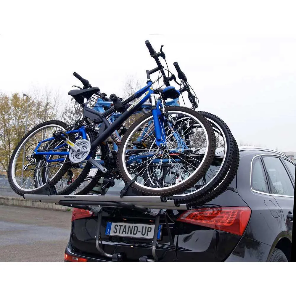 Menabo Stand Up Fahrradständer Für 2 Fahrräder, Silver, 2 Fahrrads Menabo Stand Up Fahrradständer Für 2 Fahrräder, Silver, 2 Fahrrads