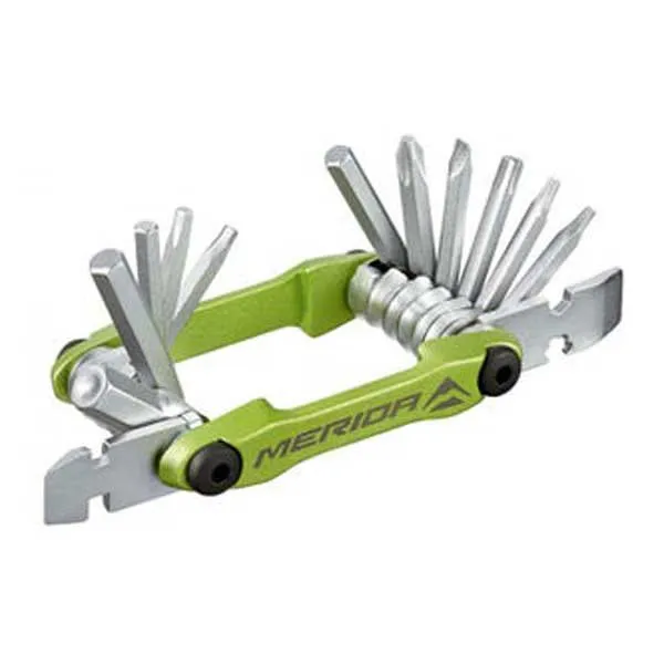Merida 17 In 1 Multitool, Green, One Size Merida 17 In 1 Multitool, Green, One Size