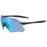 Merida Air Dawn Polarisierte Sonnenbrille, Black, Blue Mirror /CAT3