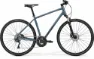 Merida CROSSWAY XT-EDITION MATT STEEL BLUE 28" Diamant, Hellblau, S