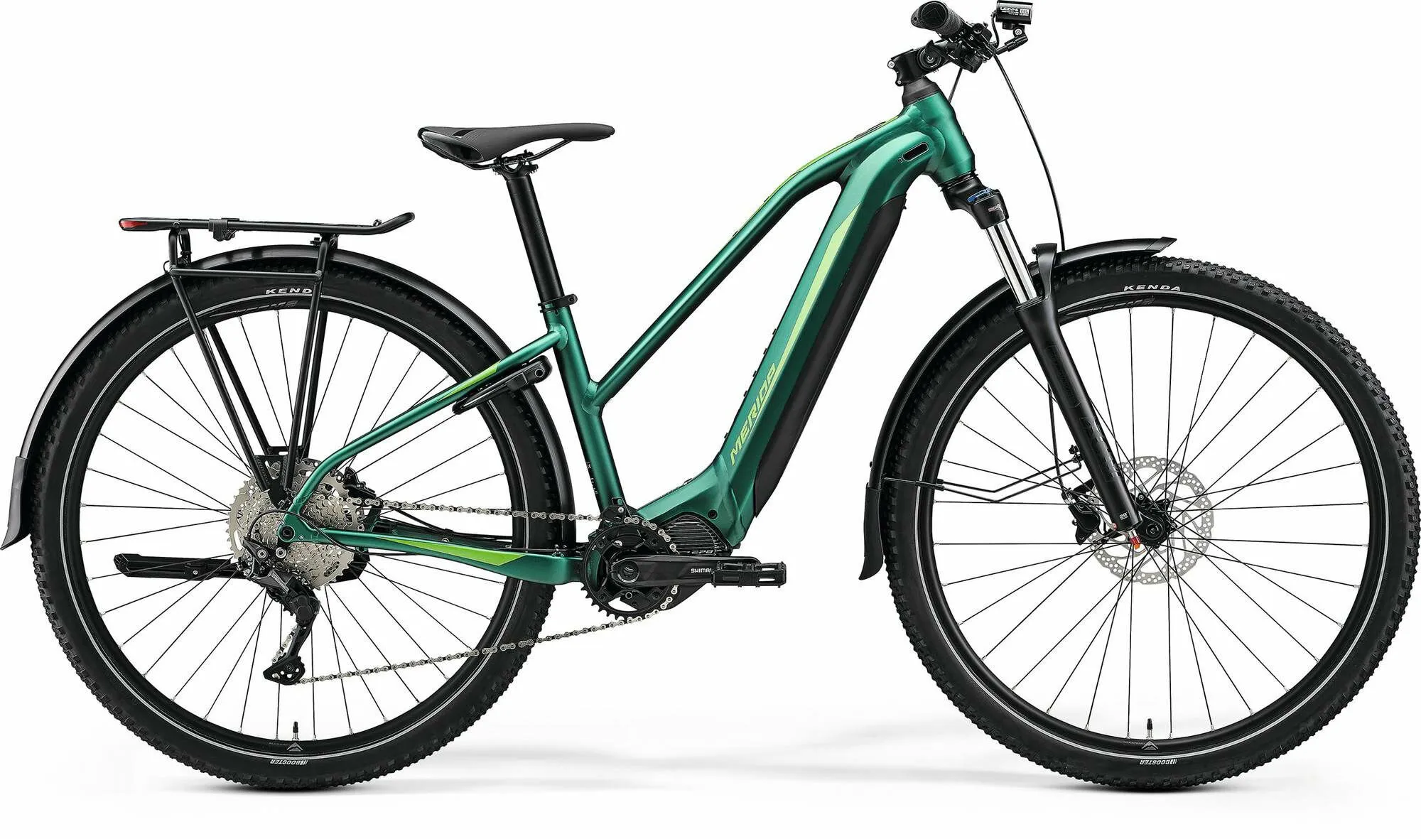 Merida eBIG.TOUR 400 EQ EP2 MATT EVERGREEN 29" 630 Wh Trapez Merida eBIG.TOUR 400 EQ EP2 MATT EVERGREEN 29" 630 Wh Trapez