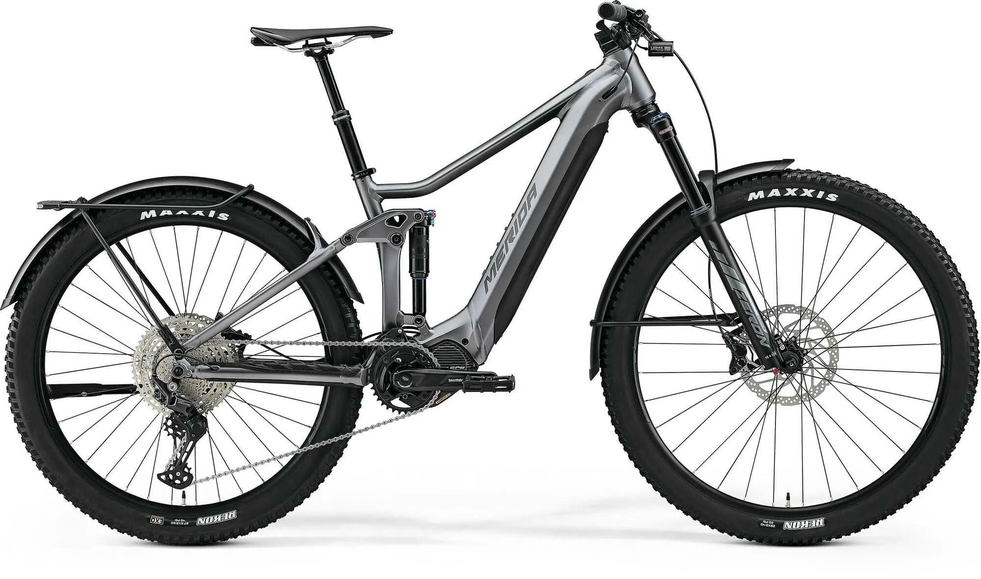 Merida eONE-FORTY 675 EQ EP1 SILK DARK SILVER 29"/27,5" 750 Wh Diamant Merida eONE-FORTY 675 EQ EP1 SILK DARK SILVER 29"/27,5" 750 Wh Diamant