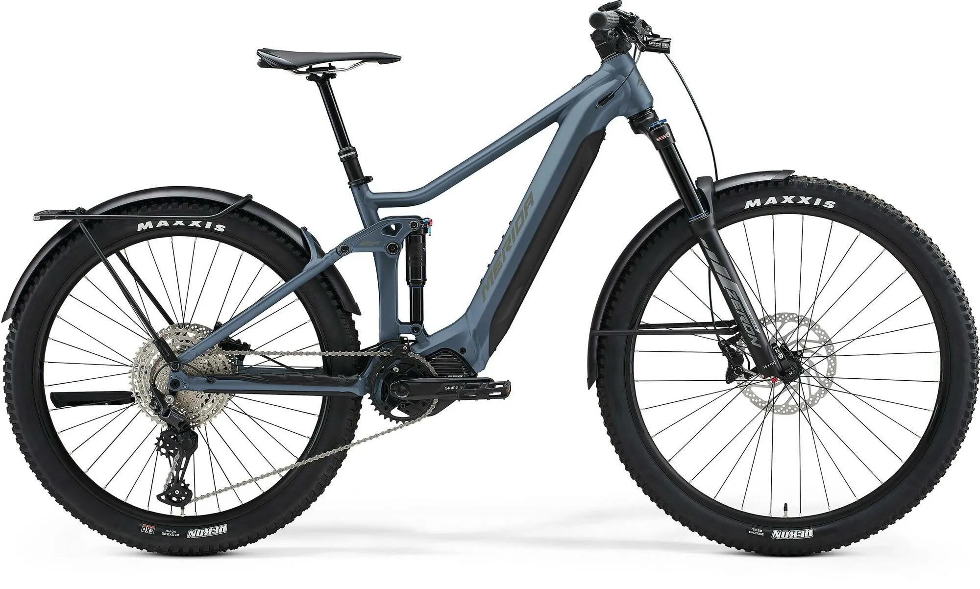 Merida eONE-FORTY 675 EQ EP1 SILK STEEL BLUE 29"/27,5" 750 Wh Diamant Merida eONE-FORTY 675 EQ EP1 SILK STEEL BLUE 29"/27,5" 750 Wh Diamant