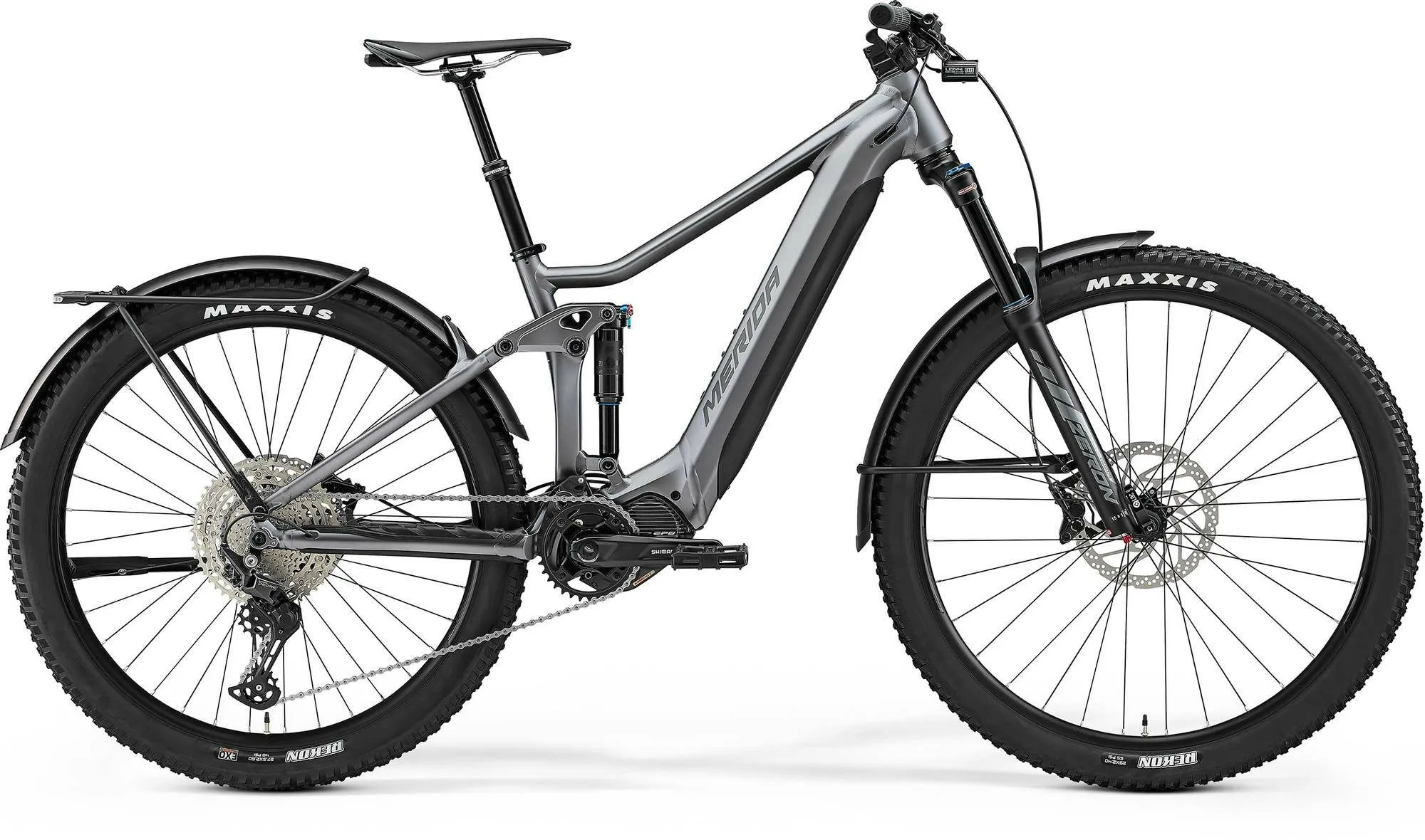 Merida eONE-FORTY EQ EP1 SILK DARK SILVER 29"/27,5" 630 Wh Diamant Merida eONE-FORTY EQ EP1 SILK DARK SILVER 29"/27,5" 630 Wh Diamant