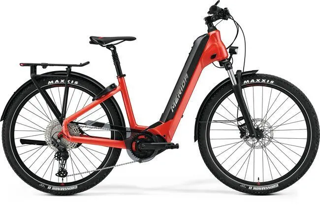 Merida eSPRESSO CC 675 EQ EP1 SILK RED 27,5" 750 Wh Wave, Rot, M
