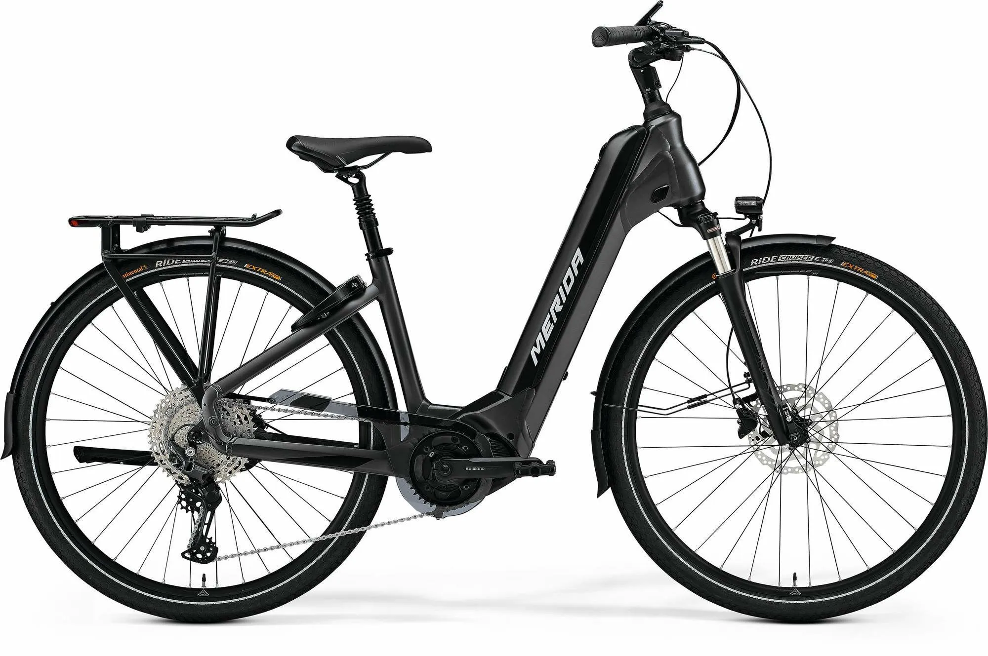Merida eSPRESSO CITY EP8-EDITION EQ EP1 MATT DARK SILVER 28" 630 Wh Wave Merida eSPRESSO CITY EP8-EDITION EQ EP1 MATT DARK SILVER 28" 630 Wh Wave