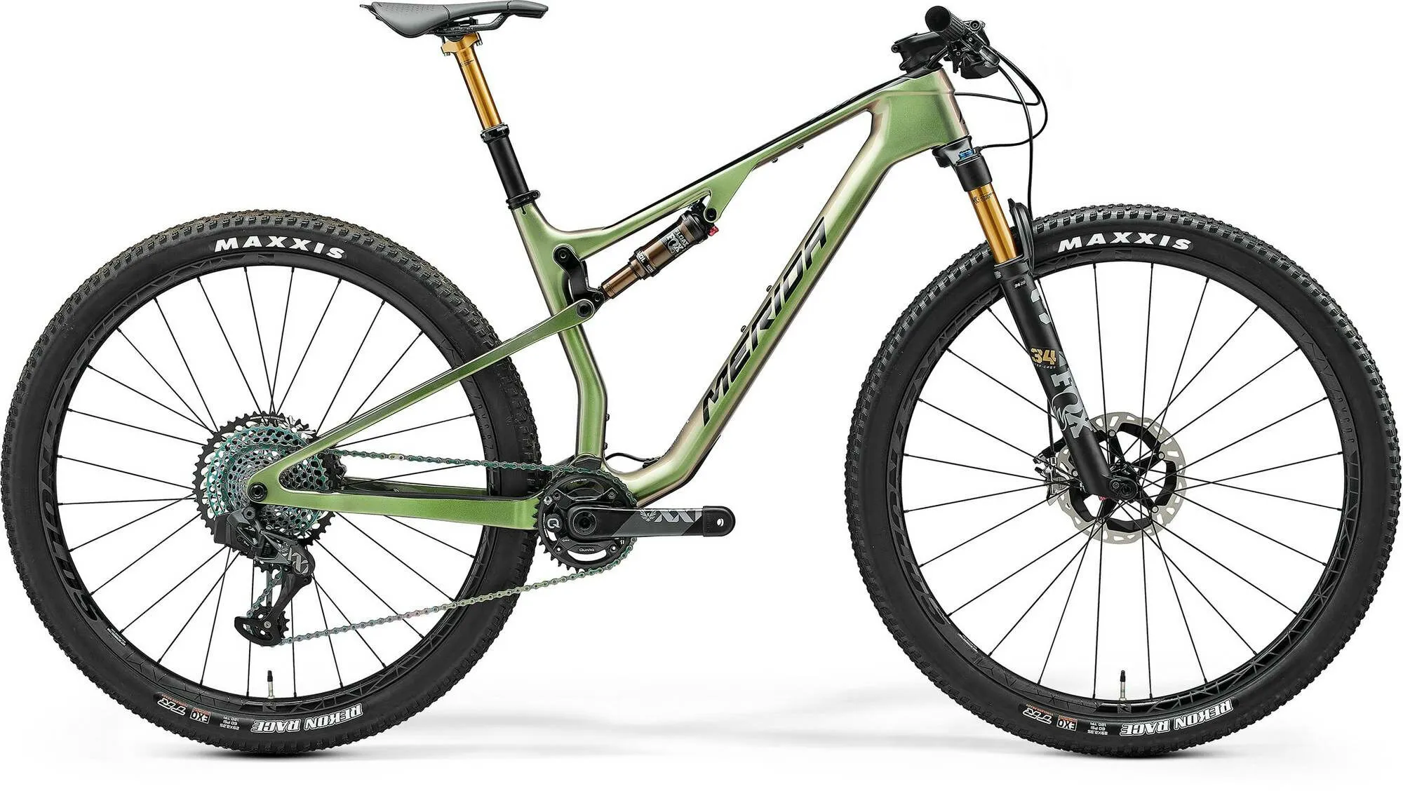 Merida NINETY-SIX RC 10K HP1 CHAMELEON GREEN 29" Diamant, Grün, S Merida NINETY-SIX RC 10K HP1 CHAMELEON GREEN 29" Diamant, Grün, S