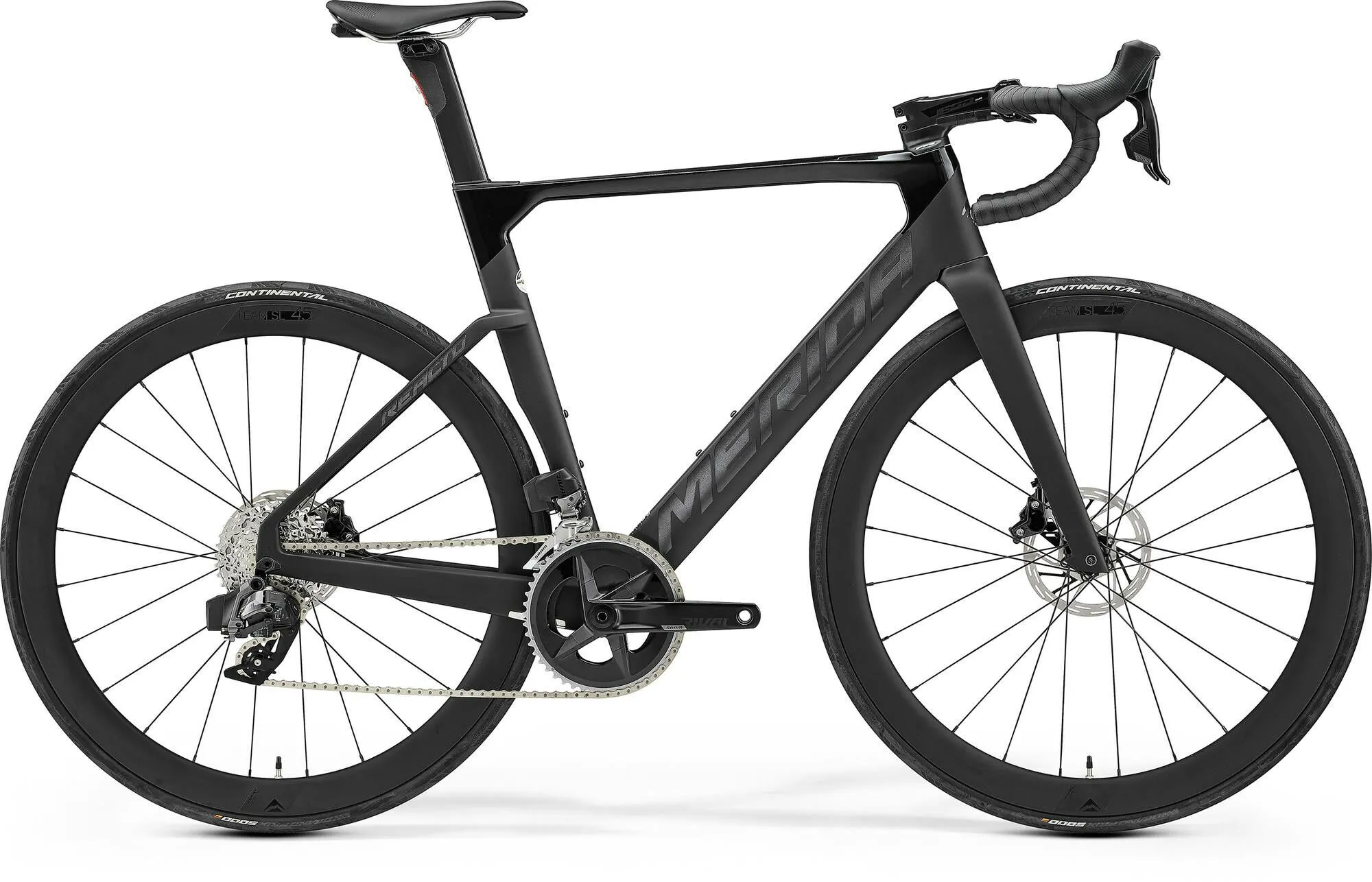 Merida REACTO 7000 HP3 GLOSSY BLACK/MATT BLACK 28" Diamant, Hersteller-glossy black/matt black