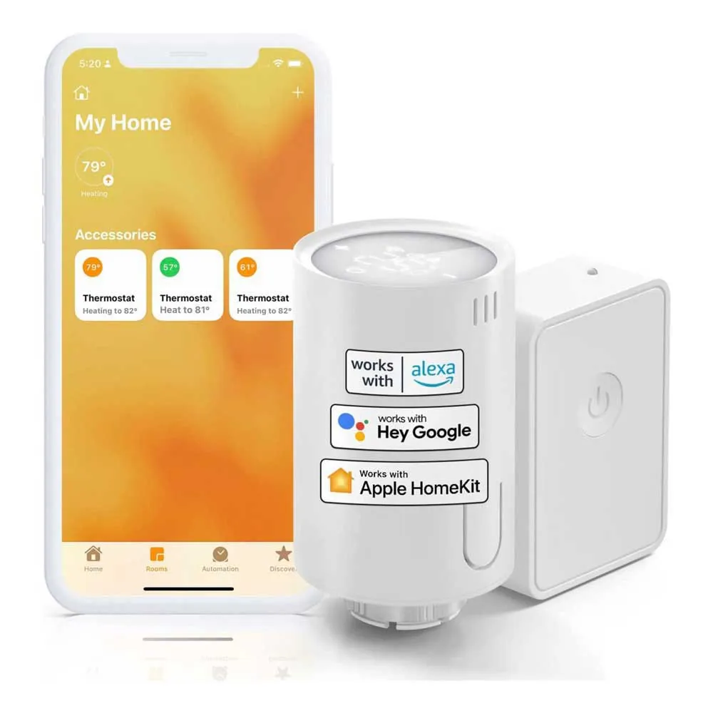 Meross Starter Kit Intelligenter Thermostat, White, One Size Meross Starter Kit Intelligenter Thermostat, White, One Size