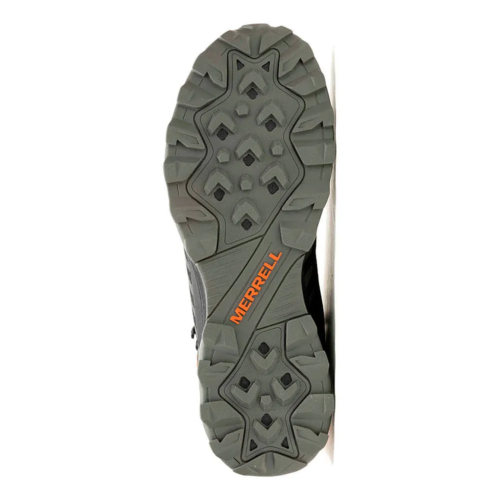 Merrell Speed Eco Mid Wp Wanderstiefel, Charcoal / tangerne