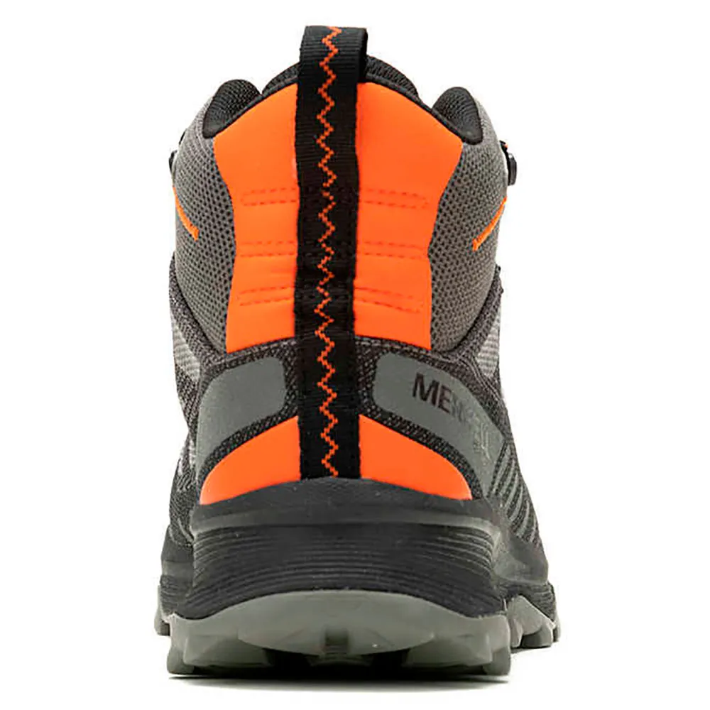 Merrell Speed Eco Mid Wp Wanderstiefel, Charcoal / tangerne