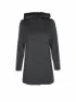 Meru Damen Fleecejacke lang Bergen