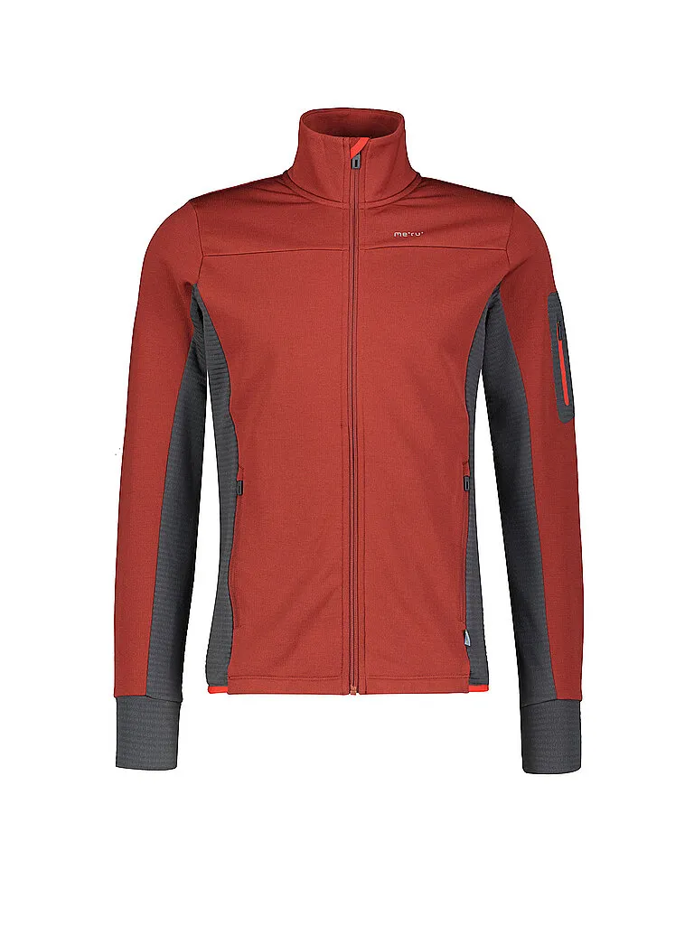 Meru Herren Fleecejacke Bronholm Wool Meru Herren Fleecejacke Bronholm Wool