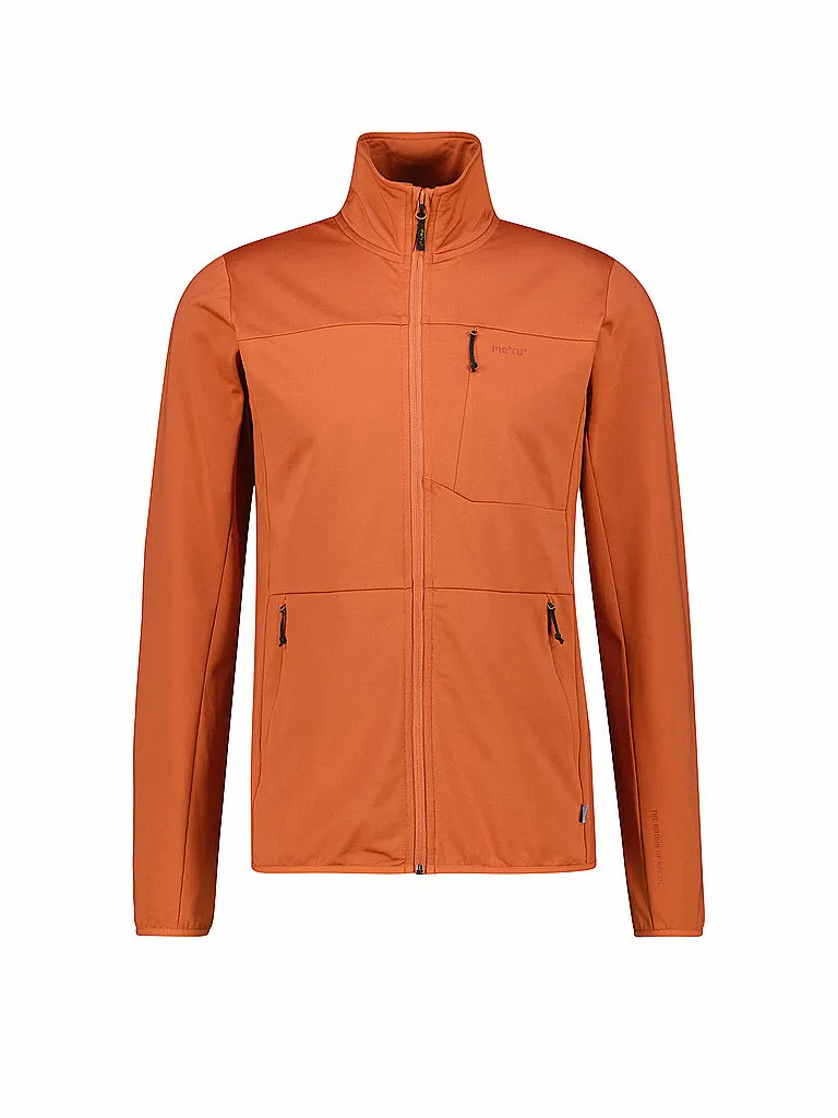 Meru Herren Fleecejacke Rebordosa orange