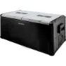 Mestic Mccp-90 Ac/dc Dual Zone Steife Tragbare Kühlbox, Black, One Size