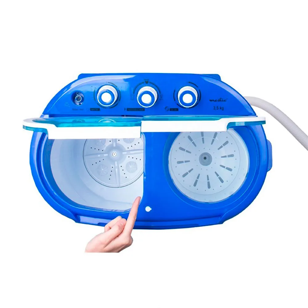 Mestic Mw-120 Waschmaschine, Blue, One Size Mestic Mw-120 Waschmaschine, Blue, One Size