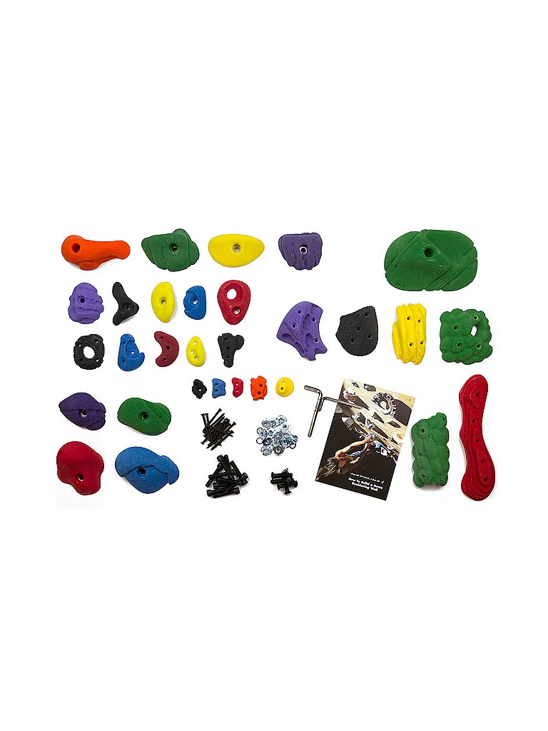 MET Klettergriffe Mega Pack 30, Keine farbe, EG MET Klettergriffe Mega Pack 30, Keine farbe, EG