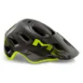 Black / green lime matte