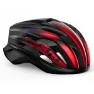 Glossy iridescent red