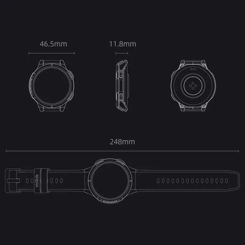 Mibro Gs Smartwatch, Dark grey Mibro Gs Smartwatch, Dark grey