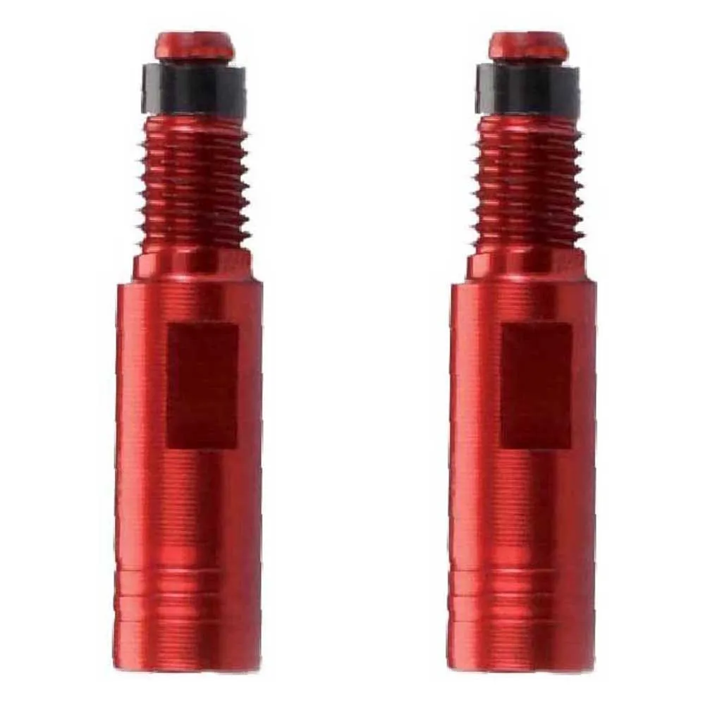 Miche 25 Mm Ventilverlängerung, Red, One Size Miche 25 Mm Ventilverlängerung, Red, One Size