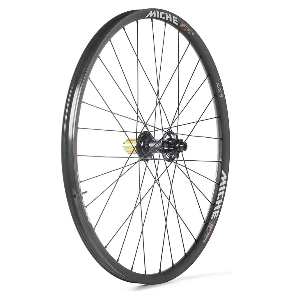 Miche 977hm H 27.5´´ Boost Cl Disc Tubeless Mtb Hinterrad, Black, 12 x 148mm, Shimano/Sram HG Miche 977hm H 27.5´´ Boost Cl Disc Tubeless Mtb Hinterrad, Black, 12 x 148mm, Shimano/Sram HG