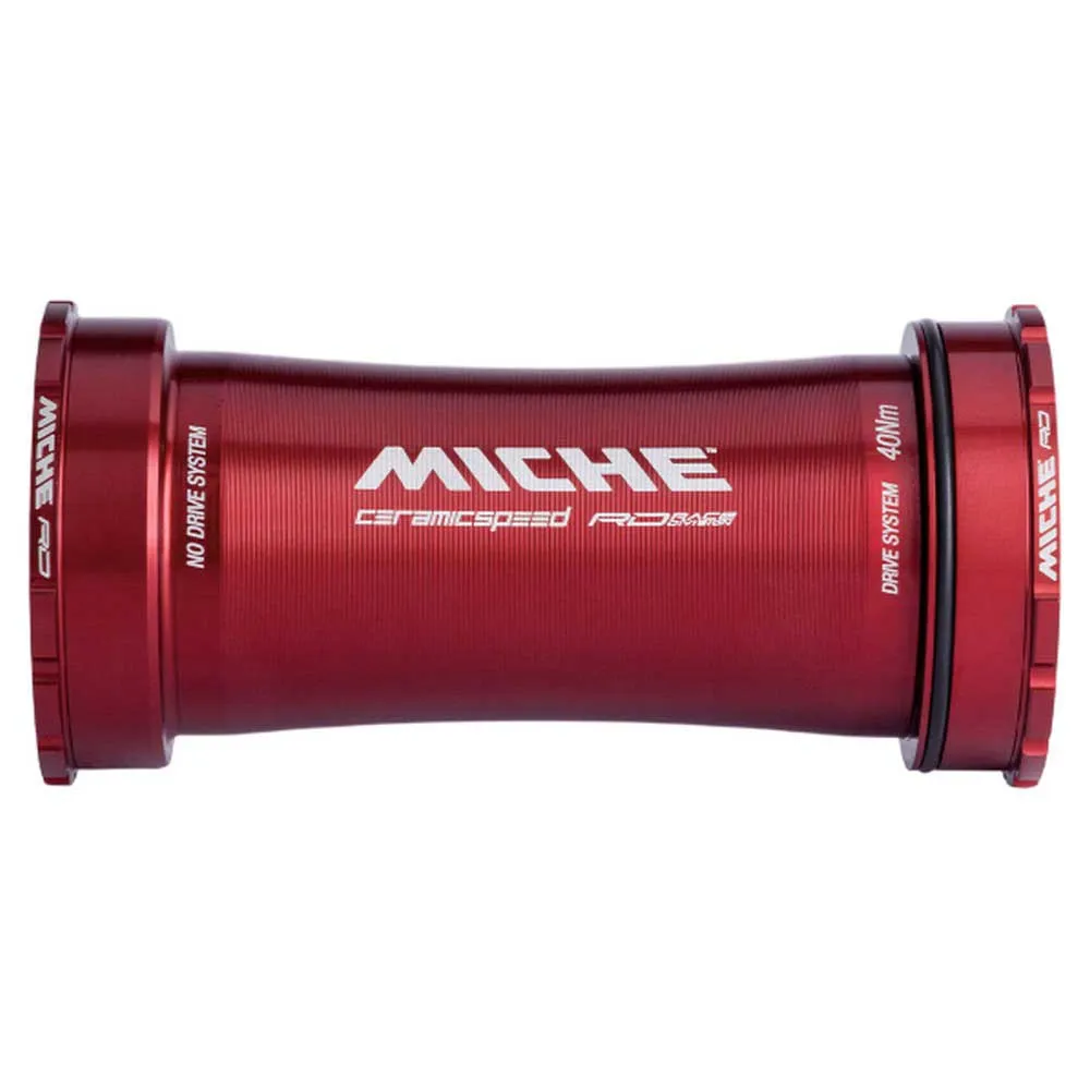 Miche Bb86 Ceramicspeed Tretlager, Red, 41mm, 86.5mm Miche Bb86 Ceramicspeed Tretlager, Red, 41mm, 86.5mm