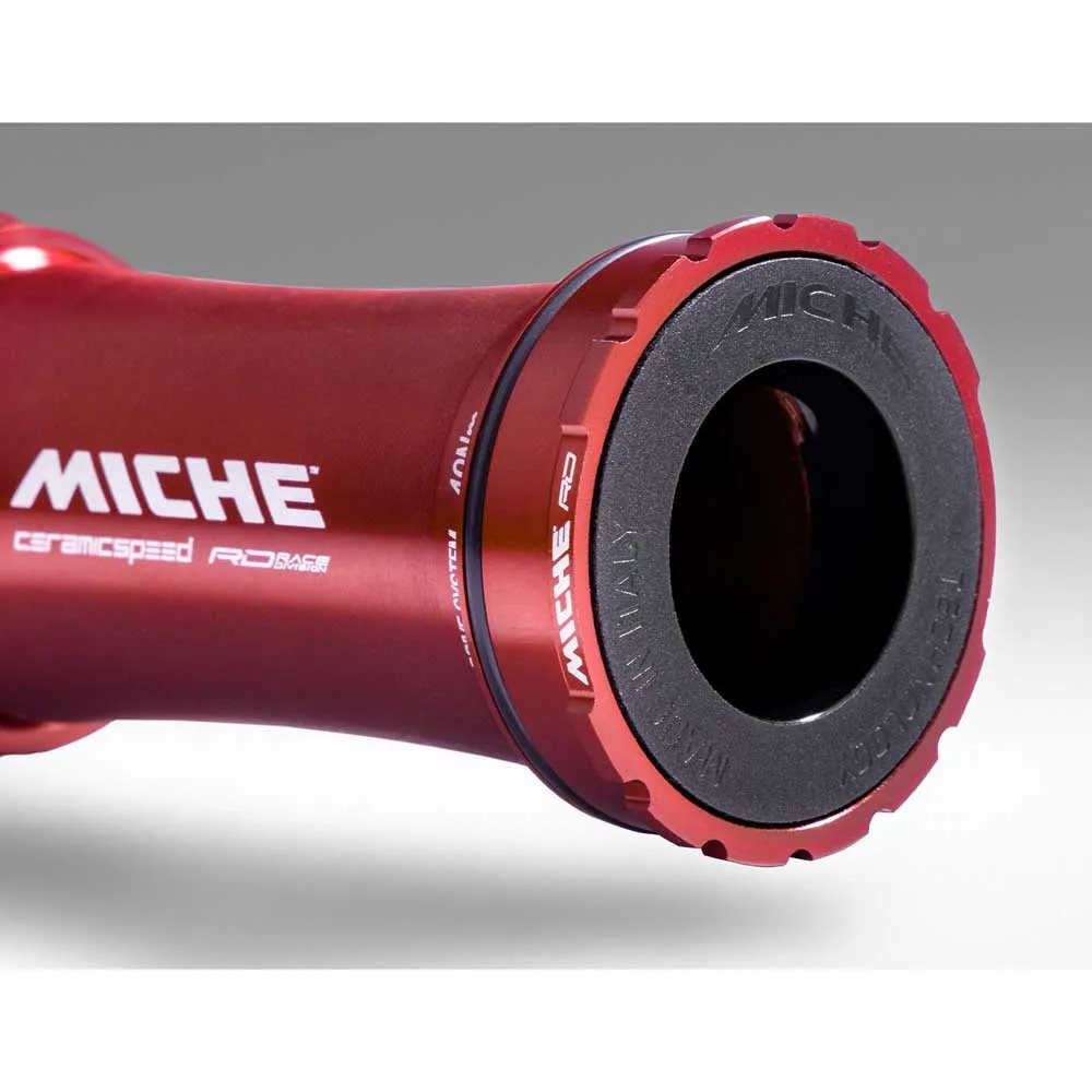 Miche Bb86 Ceramicspeed Tretlager, Red, 41mm, 86.5mm Miche Bb86 Ceramicspeed Tretlager, Red, 41mm, 86.5mm