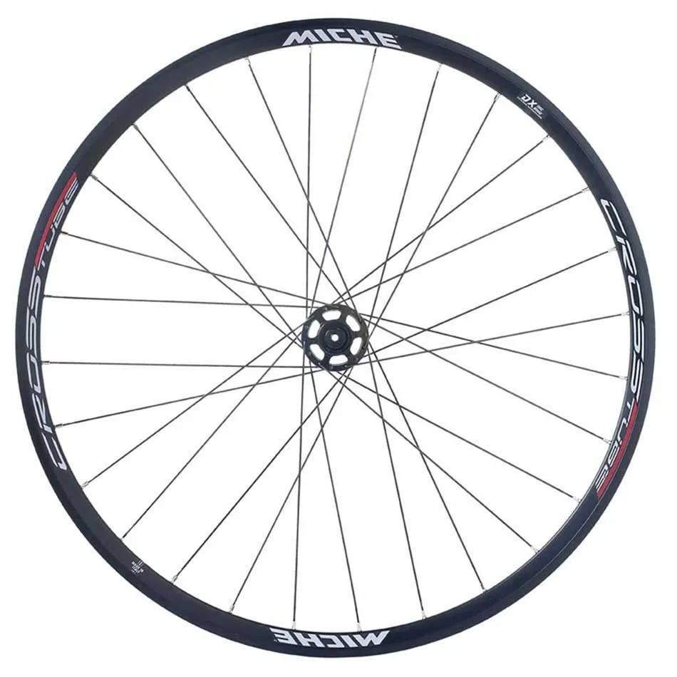 Miche Cross Tubeless Gravel-laufradsatz, Black, 12 x 100 / 12 x 142mm, Shimano/Sram HG Miche Cross Tubeless Gravel-laufradsatz, Black, 12 x 100 / 12 x 142mm, Shimano/Sram HG