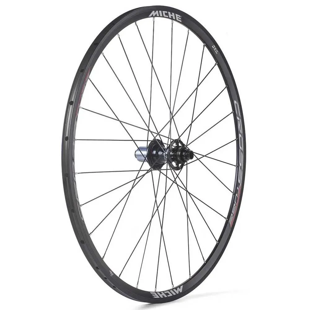 Miche Cross Tubeless Gravel-laufradsatz, Black, 12 x 100 / 12 x 142mm, Shimano/Sram HG Miche Cross Tubeless Gravel-laufradsatz, Black, 12 x 100 / 12 x 142mm, Shimano/Sram HG