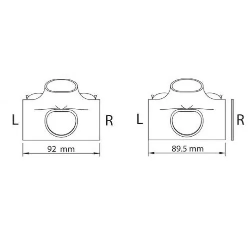 Miche Evo Max 41 Bb92 Pressfit Lagerschalen, Black, 89.5/92mm Miche Evo Max 41 Bb92 Pressfit Lagerschalen, Black, 89.5/92mm