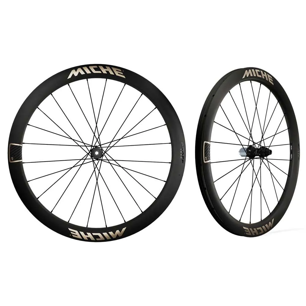 Miche Graff Aero 48 Cl Disc Tubeless Gravel-laufradsatz, Black, 12 x 100/12 x 142mm, Sram XDR Miche Graff Aero 48 Cl Disc Tubeless Gravel-laufradsatz, Black, 12 x 100/12 x 142mm, Sram XDR