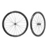 Miche Graff Aero Carbon Cl Disc Tubeless Gravel-laufradsatz, Black, 12 x 100/12 x 142mm, Shimano/Sram HG